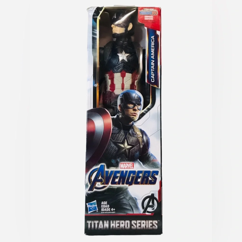 NIB Avengers Marvel Endgame Titan Hero Series Captain America 12”